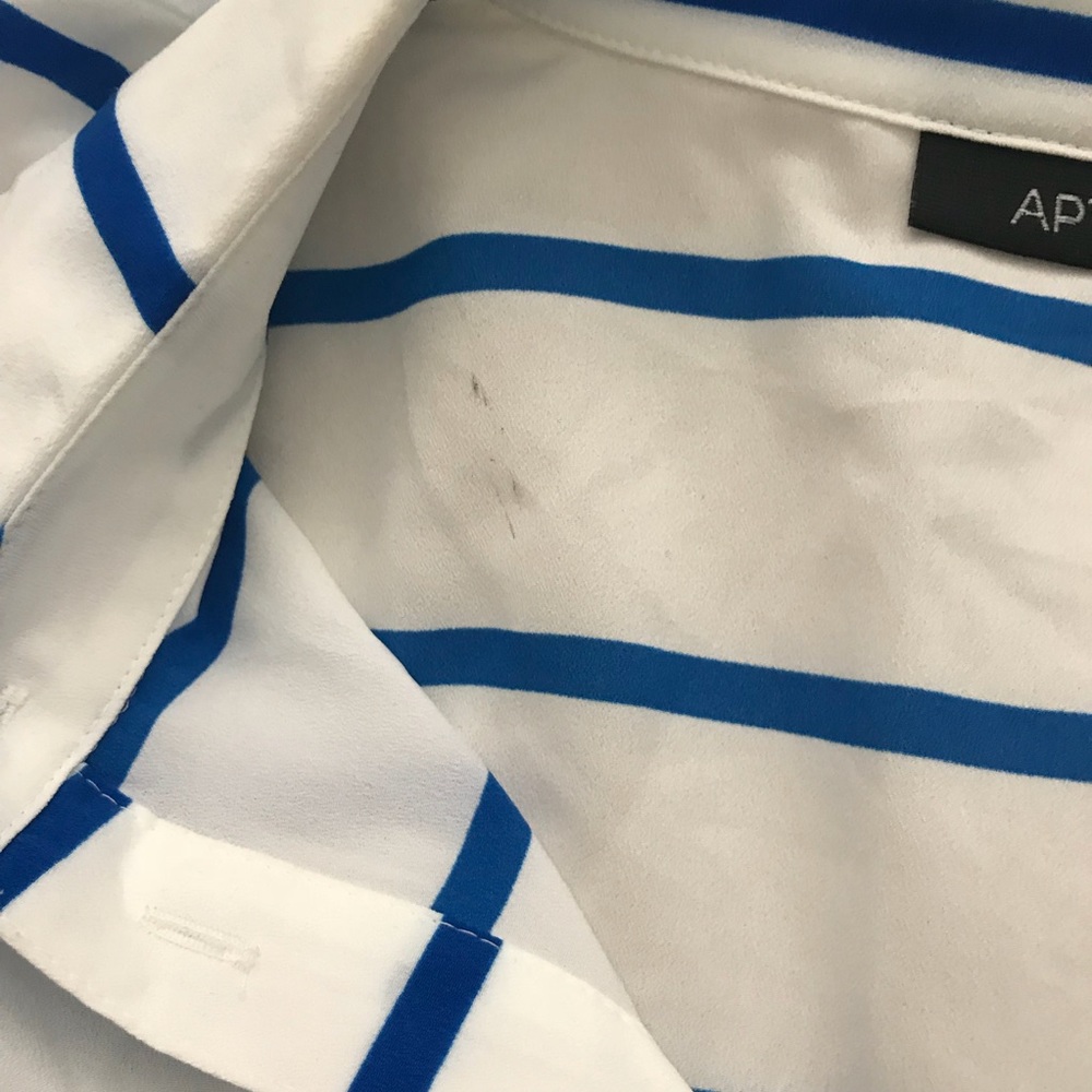 Striped “High-Low” Top - Picture 3 of 4